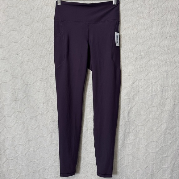 Old Navy Powersoft Leggings 💜 Size S | High-Rise 7/8 Ankle NWT - Picture 4 of 8